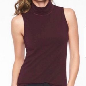 Athleta Wool Blend Mock Turtleneck Size XS